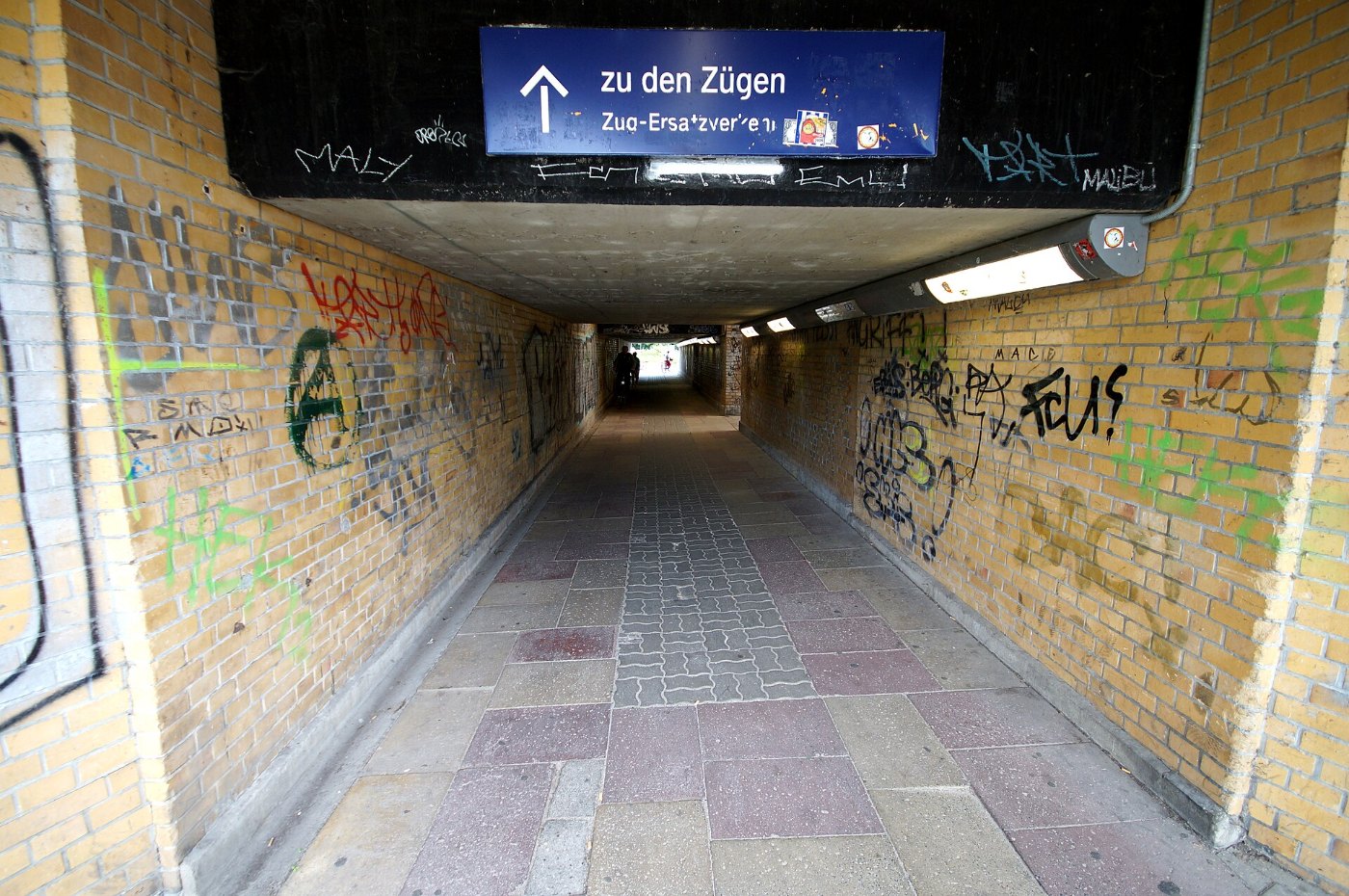 Königs Wusterhausen Bahnhof Königs Wusterhausen Unterführung 31.7.2012
