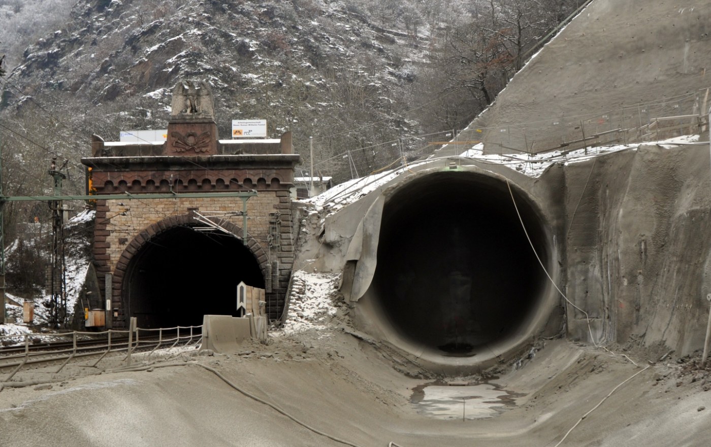 Kaiser-Wilhelm-Tunnel bei Eller