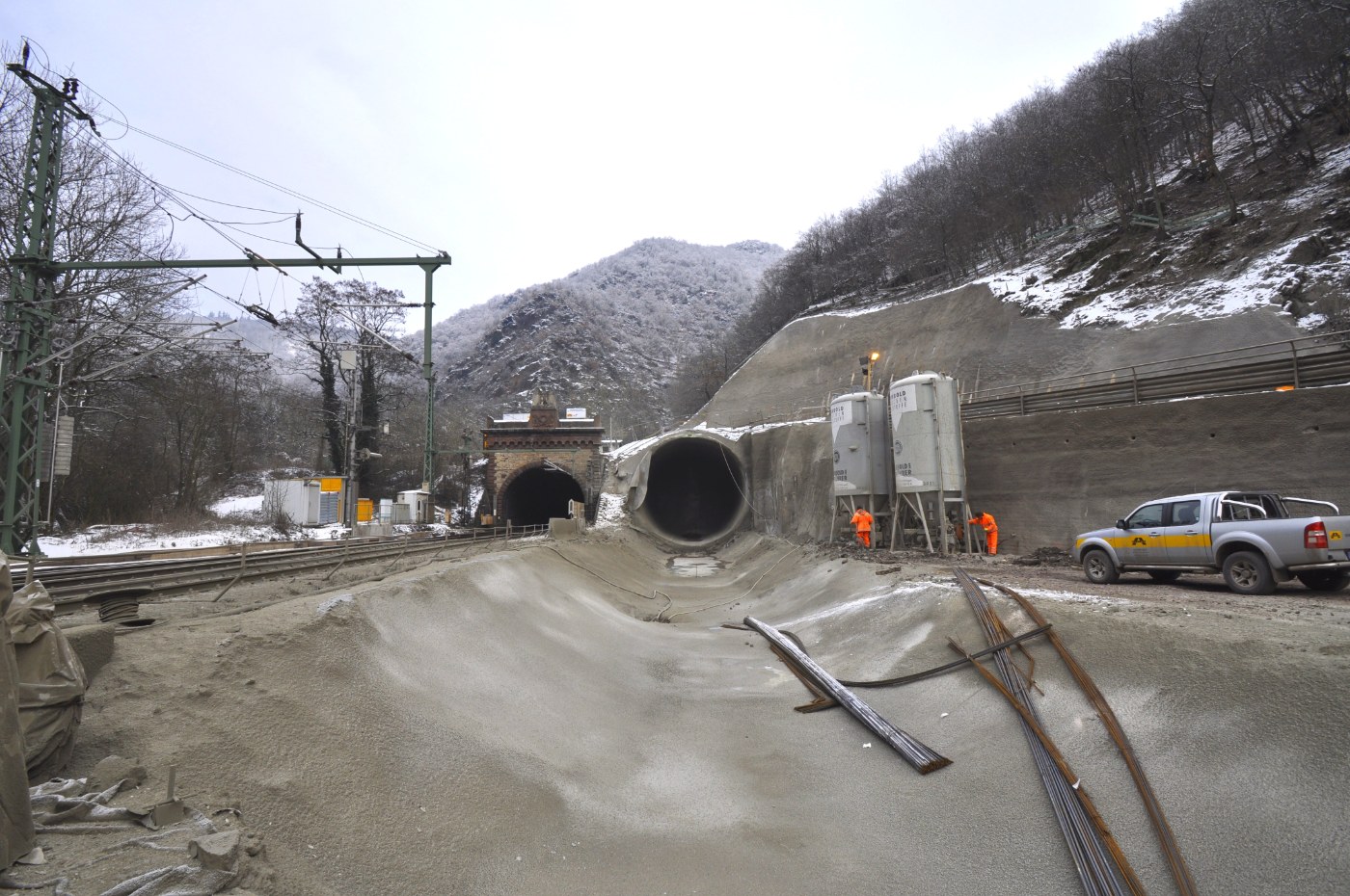 Portal des Kaiser-Wilhelm-Tunnels bei Eller