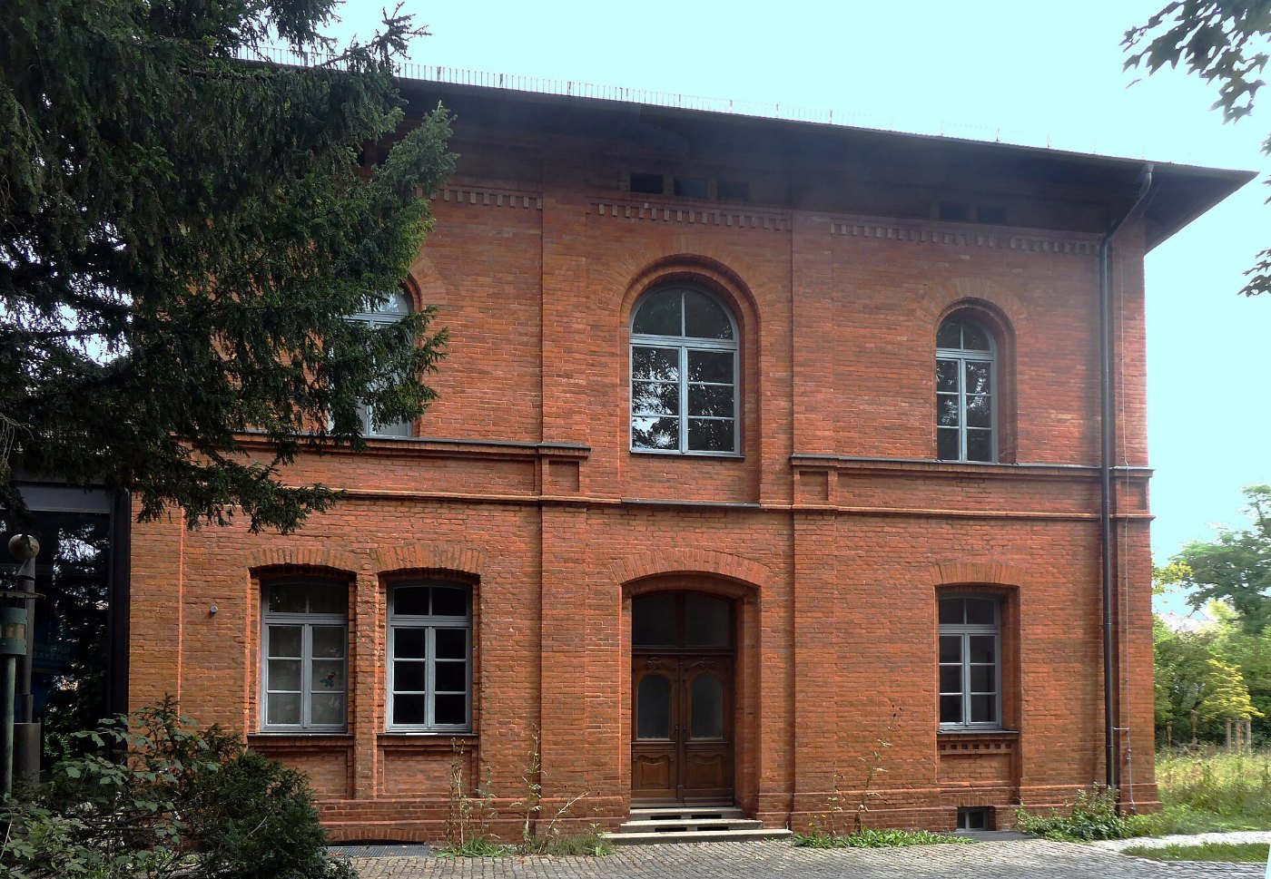 Landshut, Alter Bahnhof v W, 2