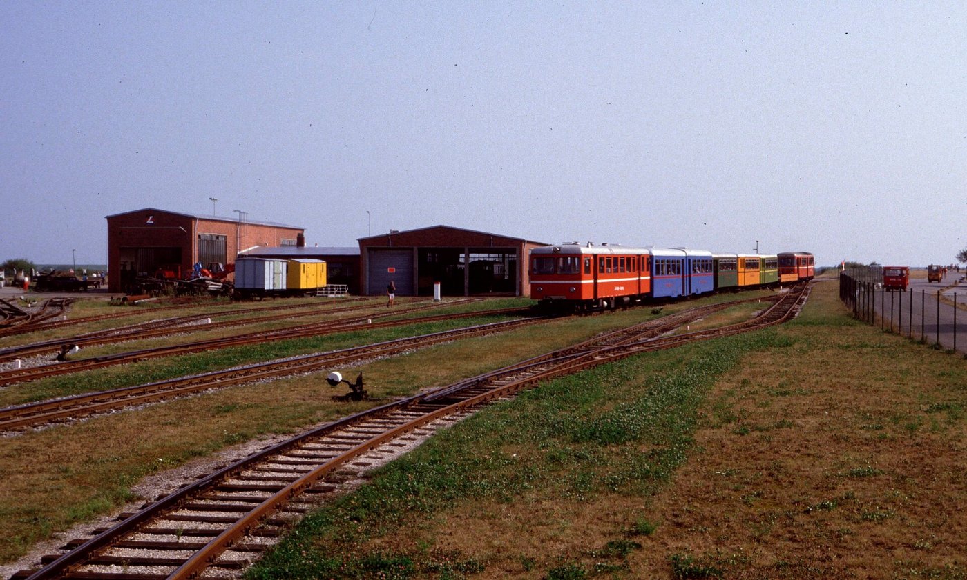 Bahnhof der Inselbahn Langeoog ()