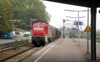 Güterzug in landau