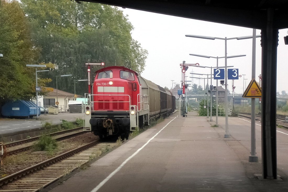 Güterzug in landau