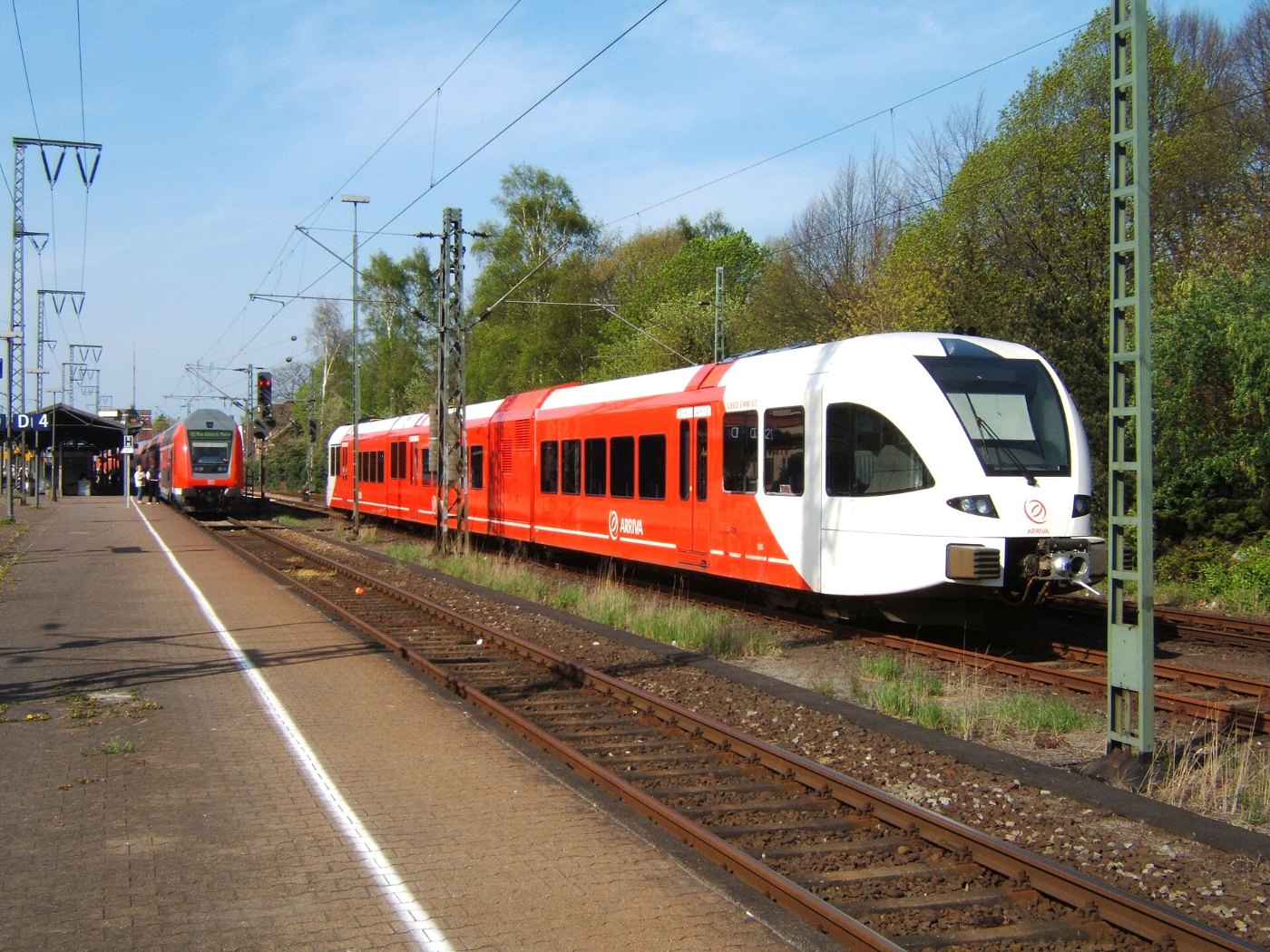 Leer Arriva trein