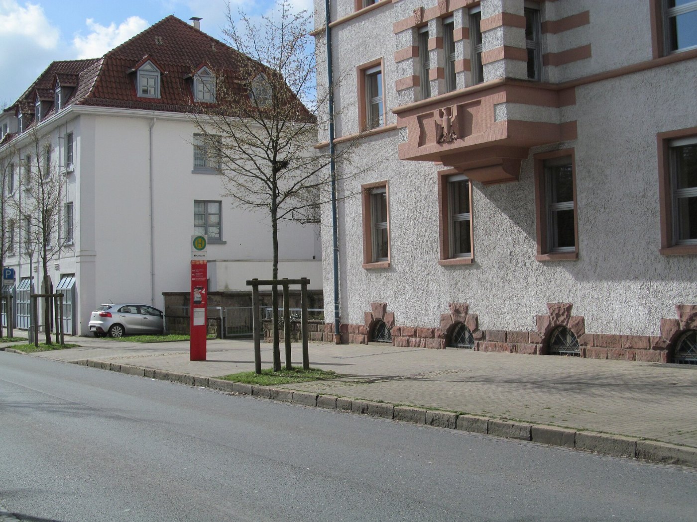 Bushaltestelle Finanzamt, 2, Lemgo, Kreis Lippe