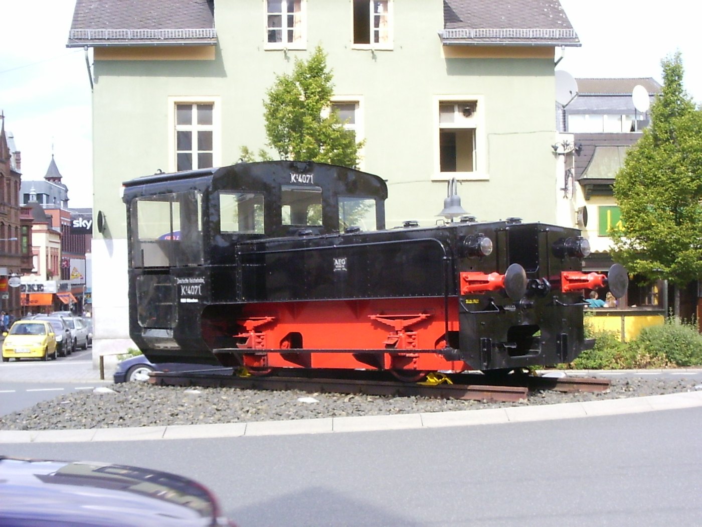 Memorial locomotive Limburg Lahn