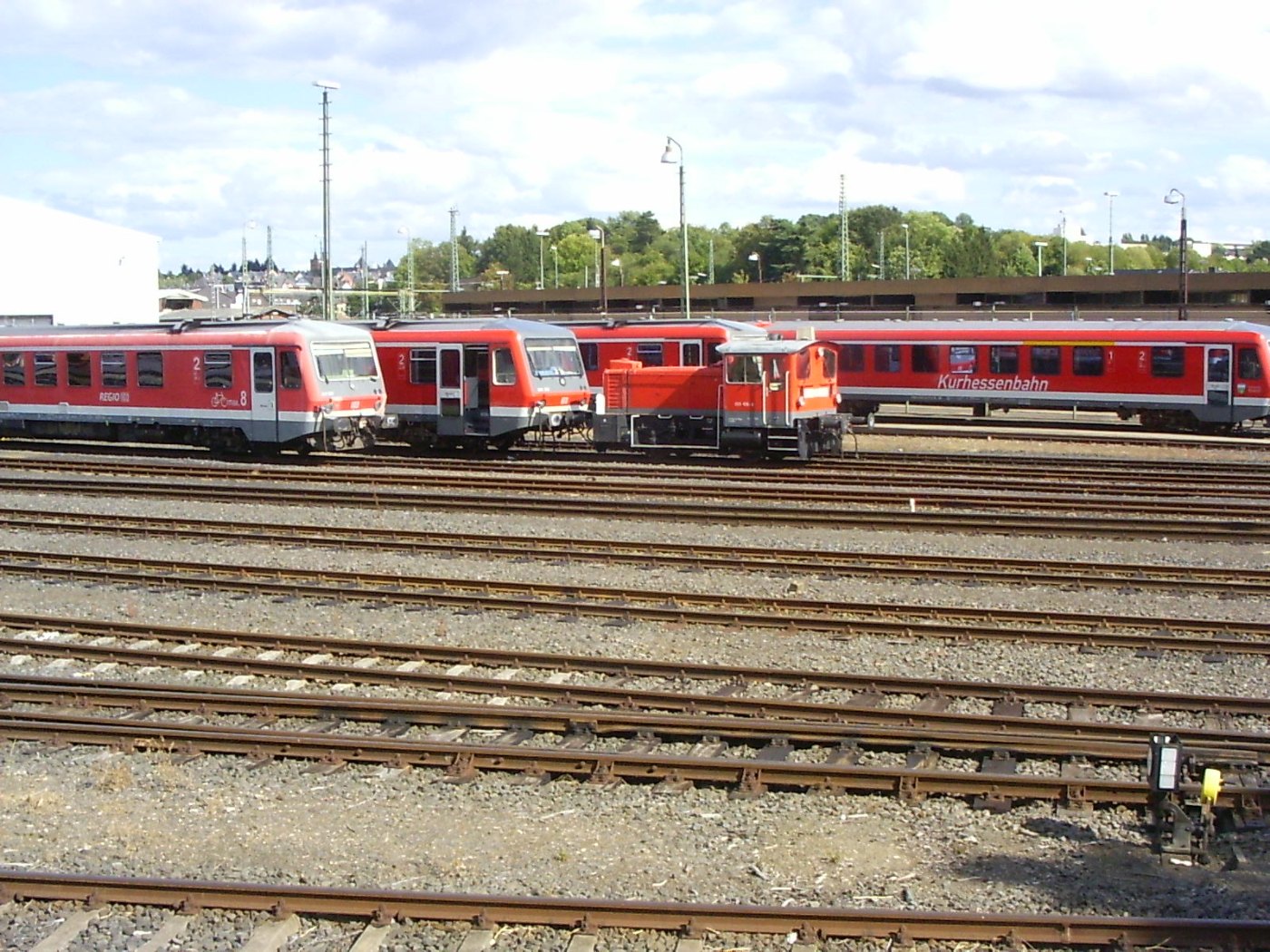 Trains parked Limburg Lahn 2