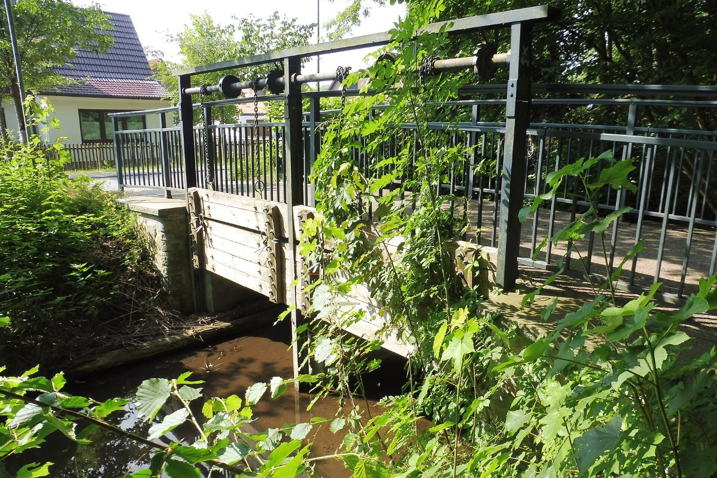 Lippstadt Boker Heide Kanal Schleuse Triftweg