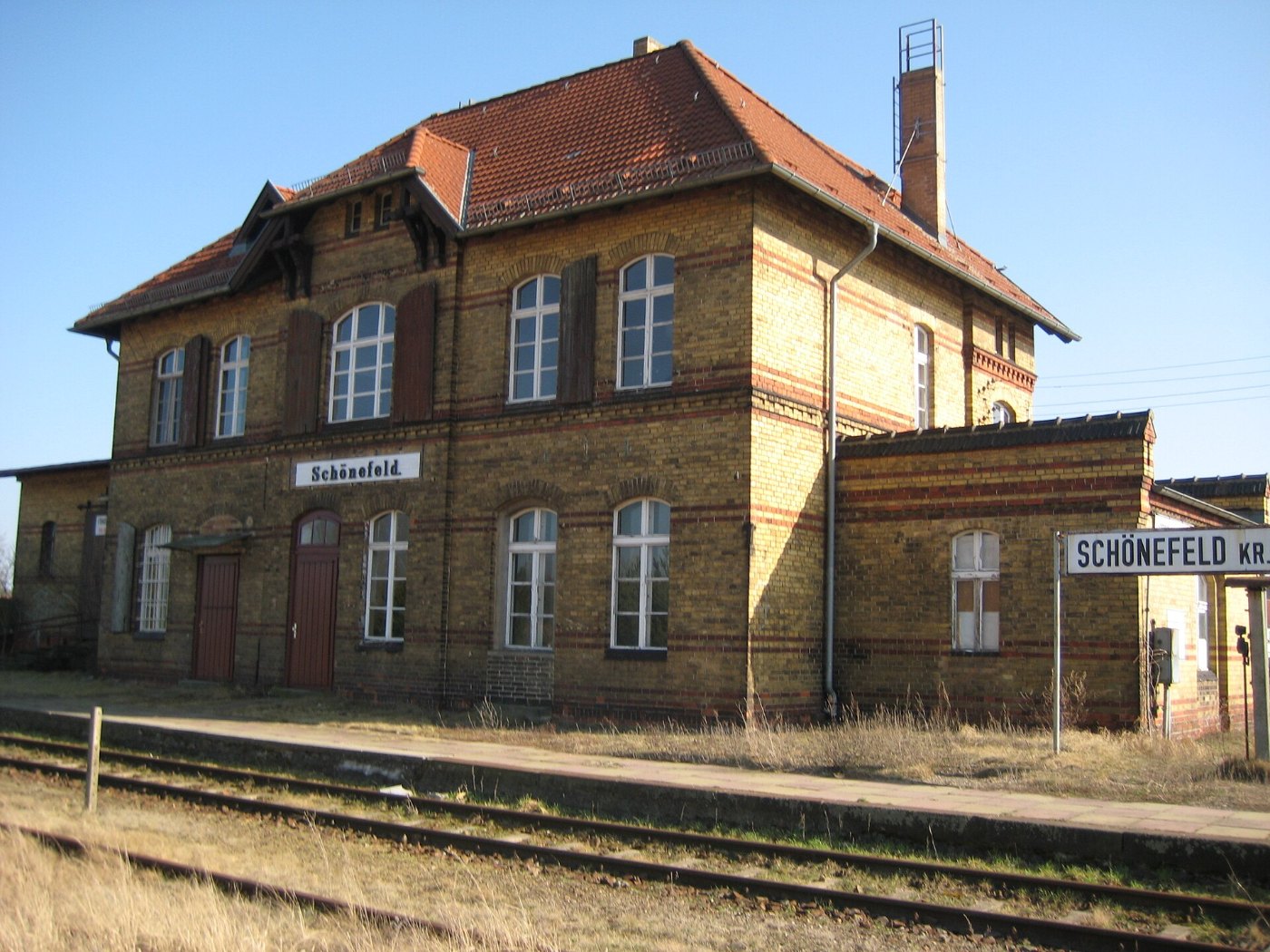 Ehemaliger Bahnhof Schönefeld bei Luckenwalde panoramio