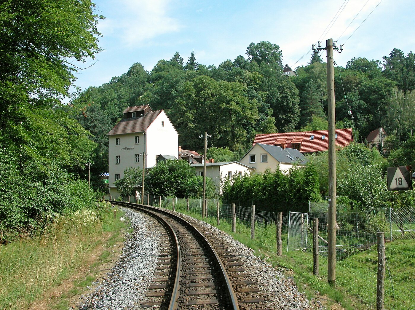 DR Reichenberg (Moritzburg) Schefflermühle