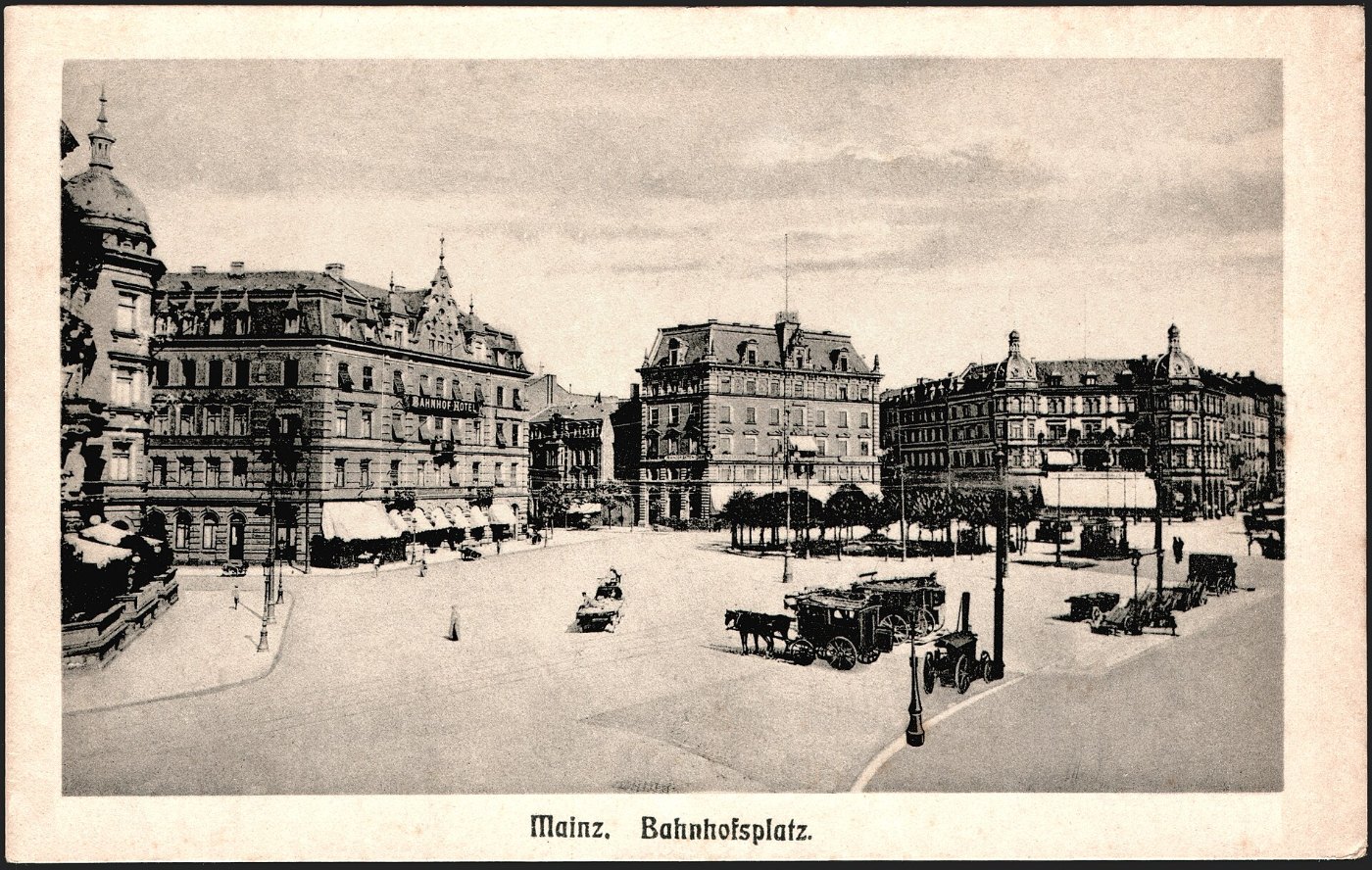 Mainz Bahnhof 1919
