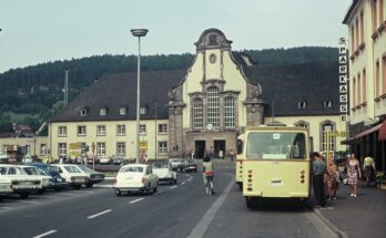 Marburg Bahnhof 1972