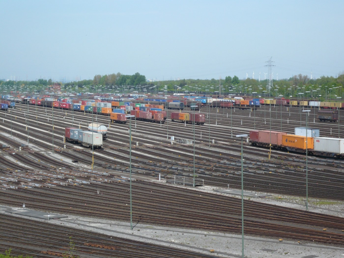 Das Süd-Nord-System des Rangierbahnhofs Maschen