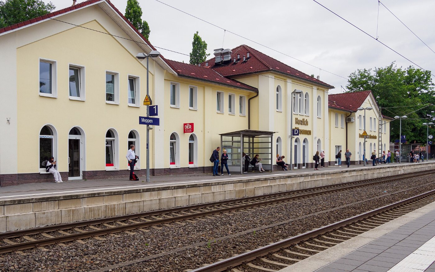 Bahnhof Meppen Emsländische Eisenbahn (2022)