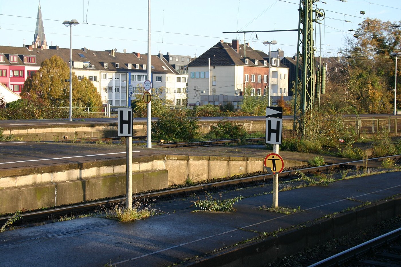 Formsignal am Mönchengladbacher Hauptbahnhof