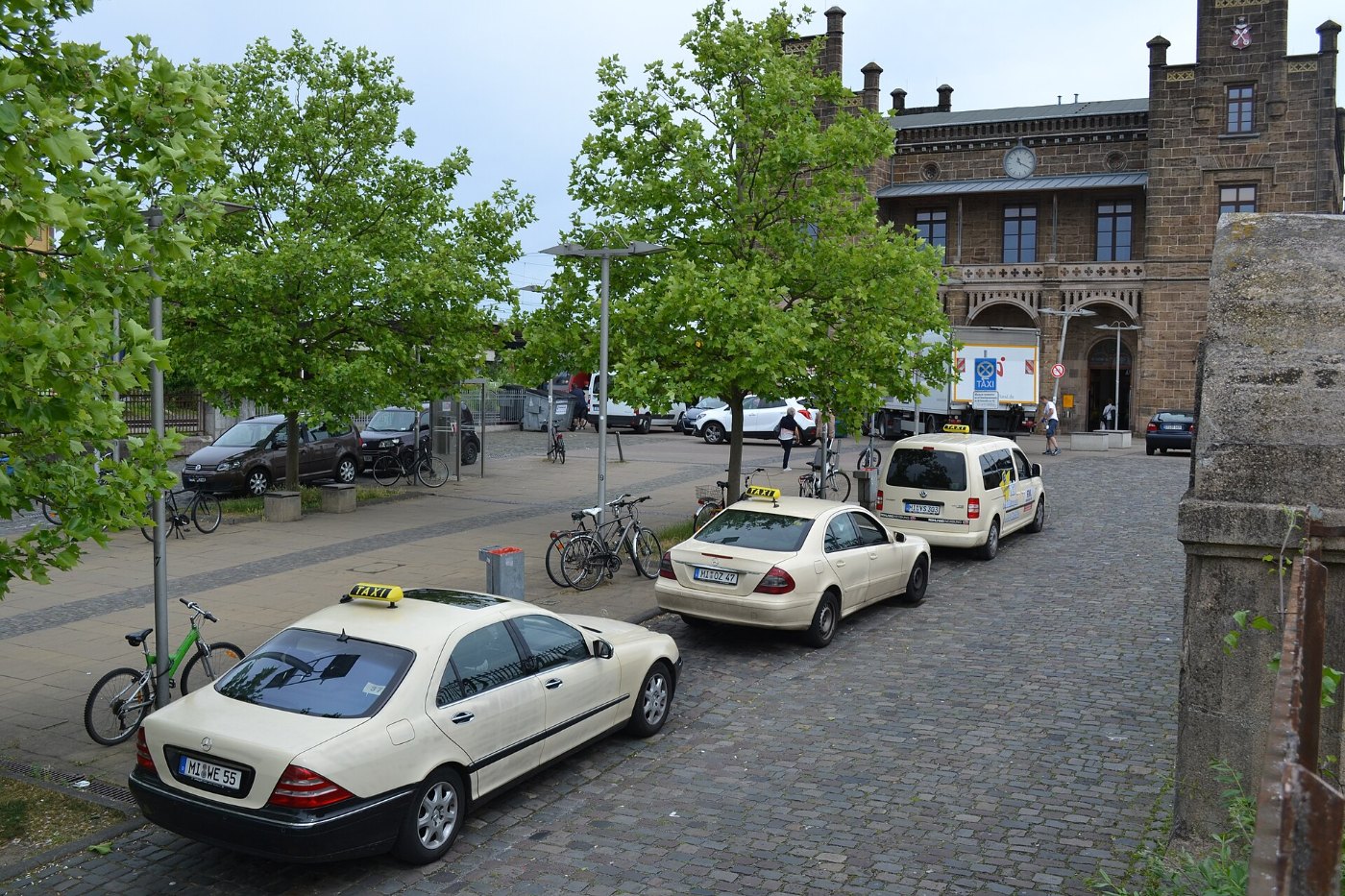 Bahnhof Minden Taxistand
