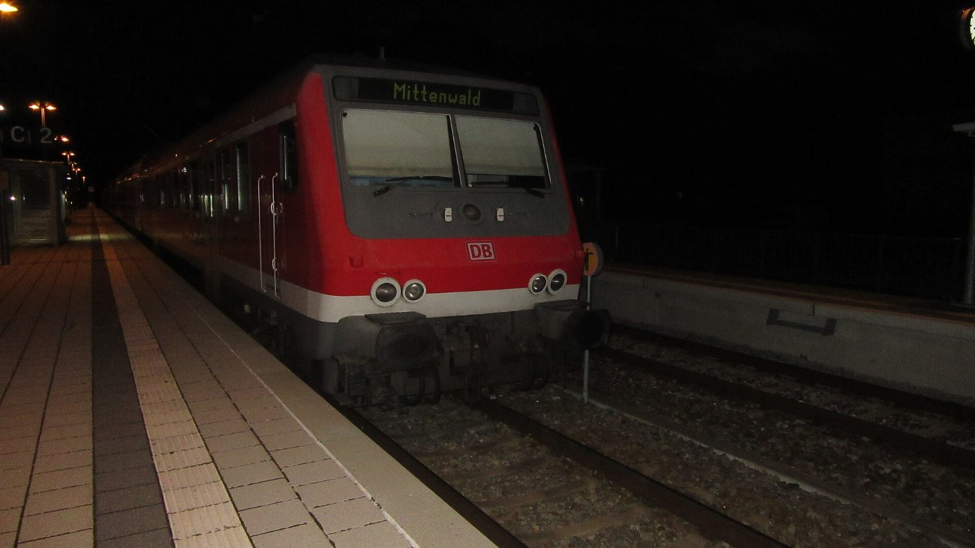 N Steuerwagen in Mittenwald (2016)