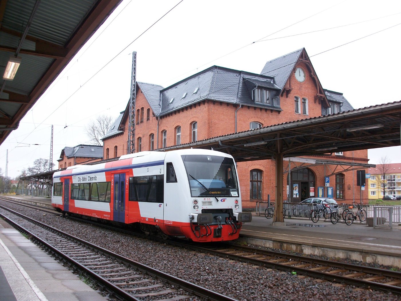 Bahnhof Mittweida mit City Bahn