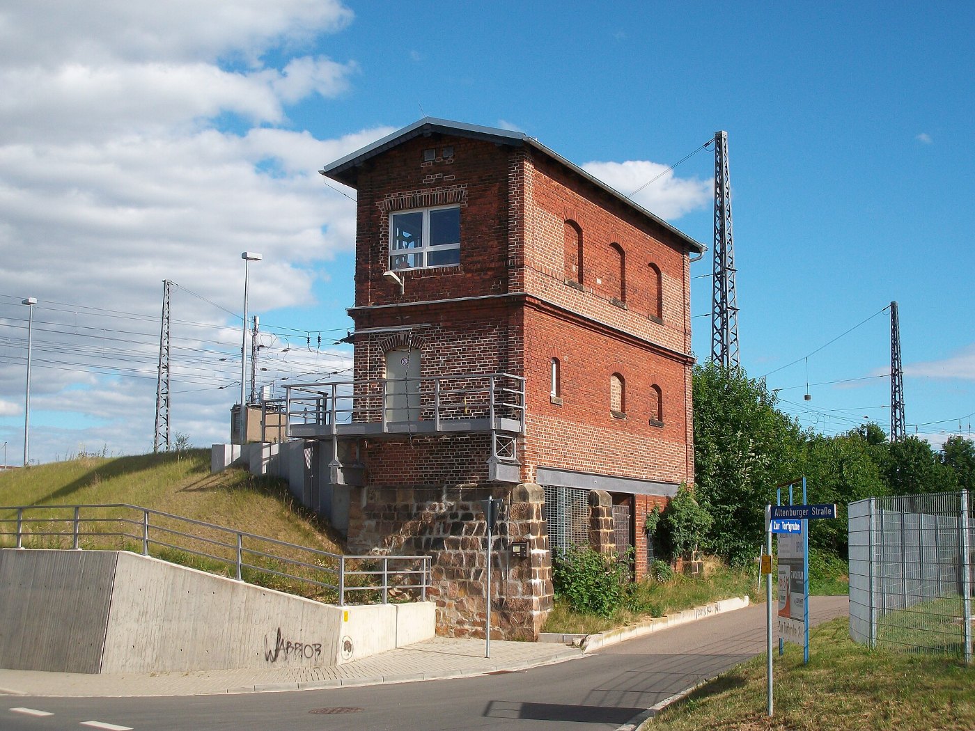 Bahnhof Mittweida, Stellwerk