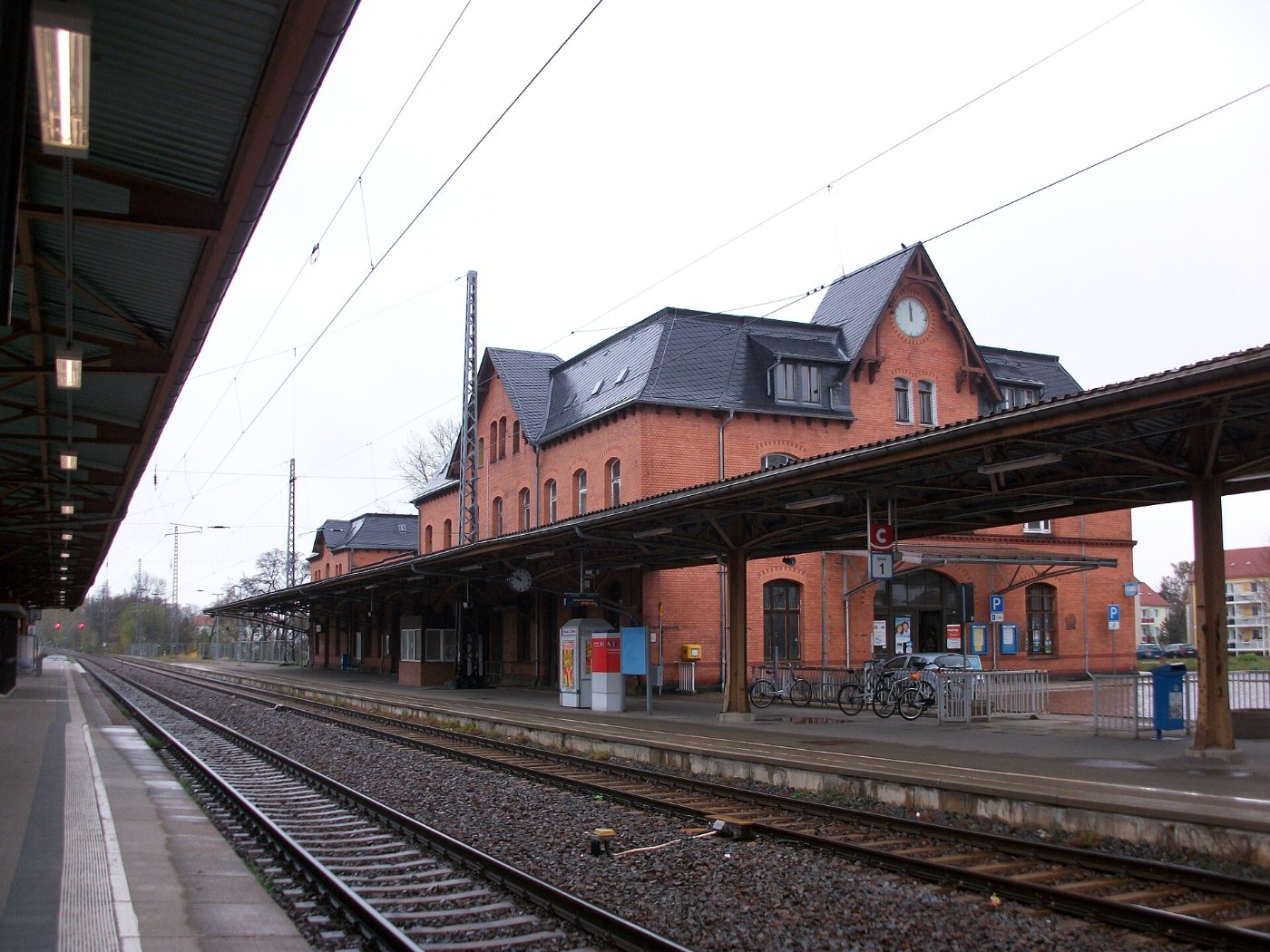 Bahnhof Mittweida, Empfangsgebäude (2)