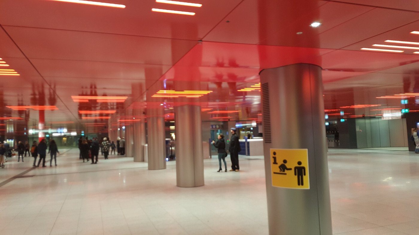 München — U und S Bahnhof Marienplatz, Zwischengeschoss nach Renovierung