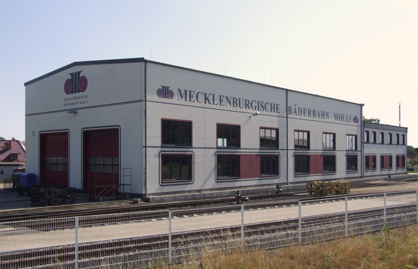 Bahnhofshalle des Molli in Bad Doberan