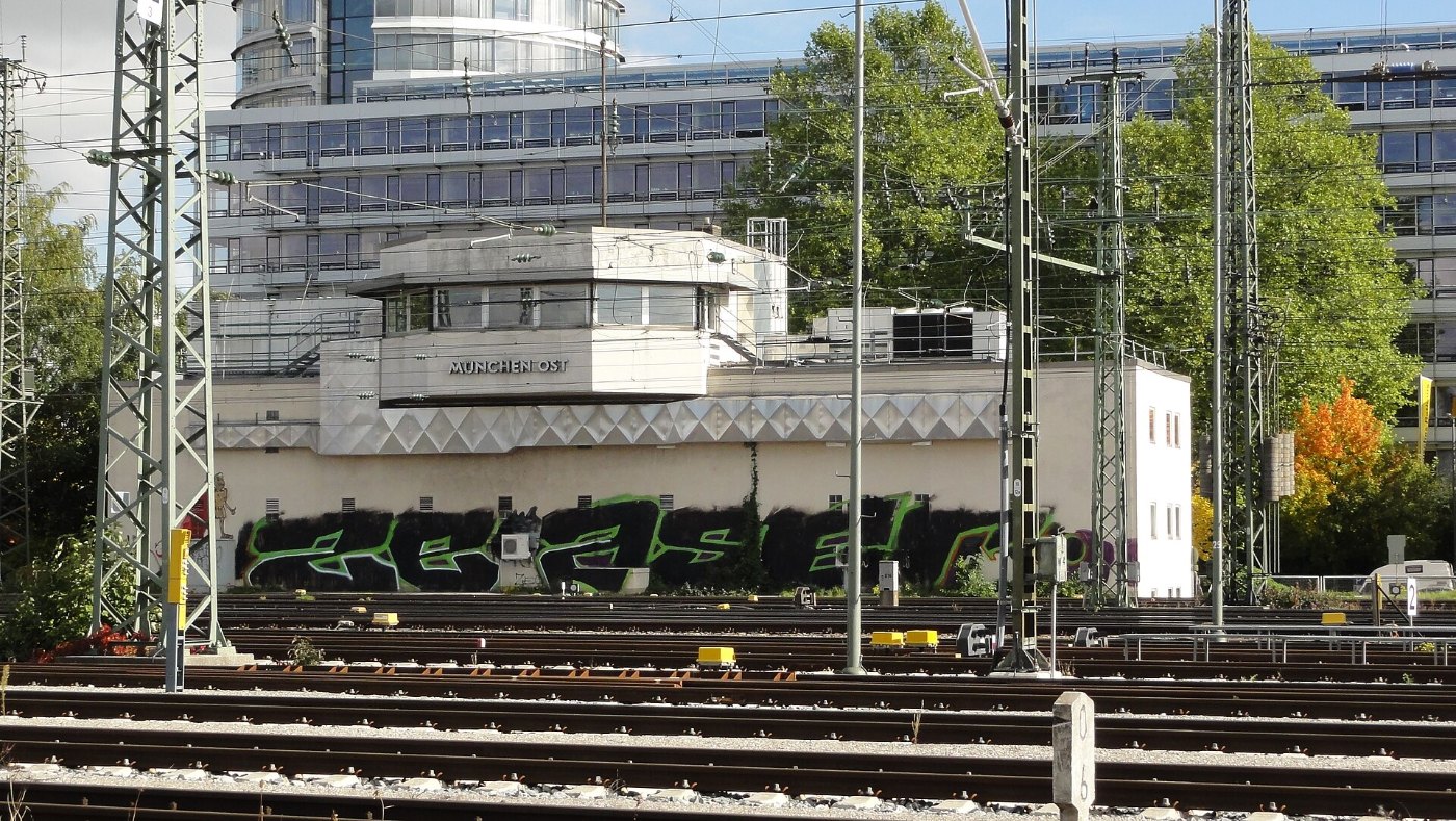 Bahnhof München Ost — Stellwerk