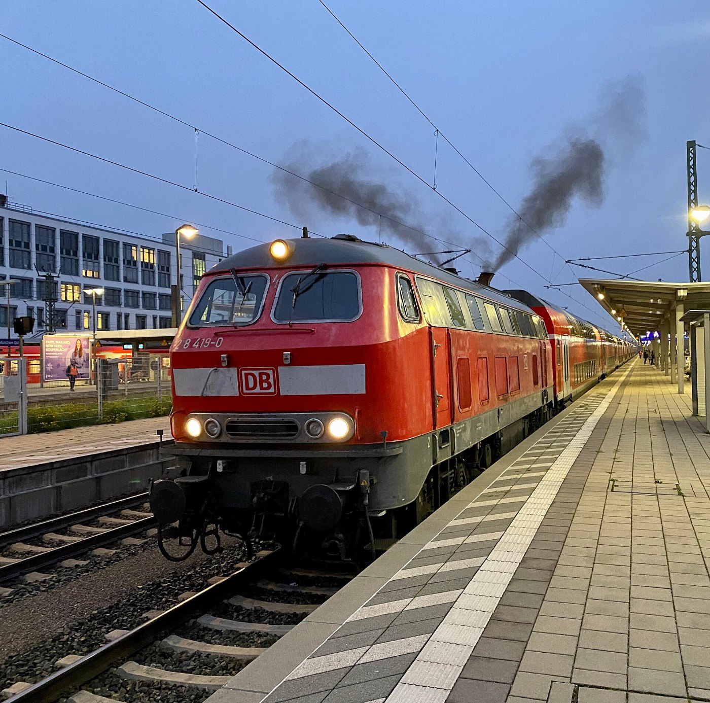218 419 0 at Munich Ostbahnhof