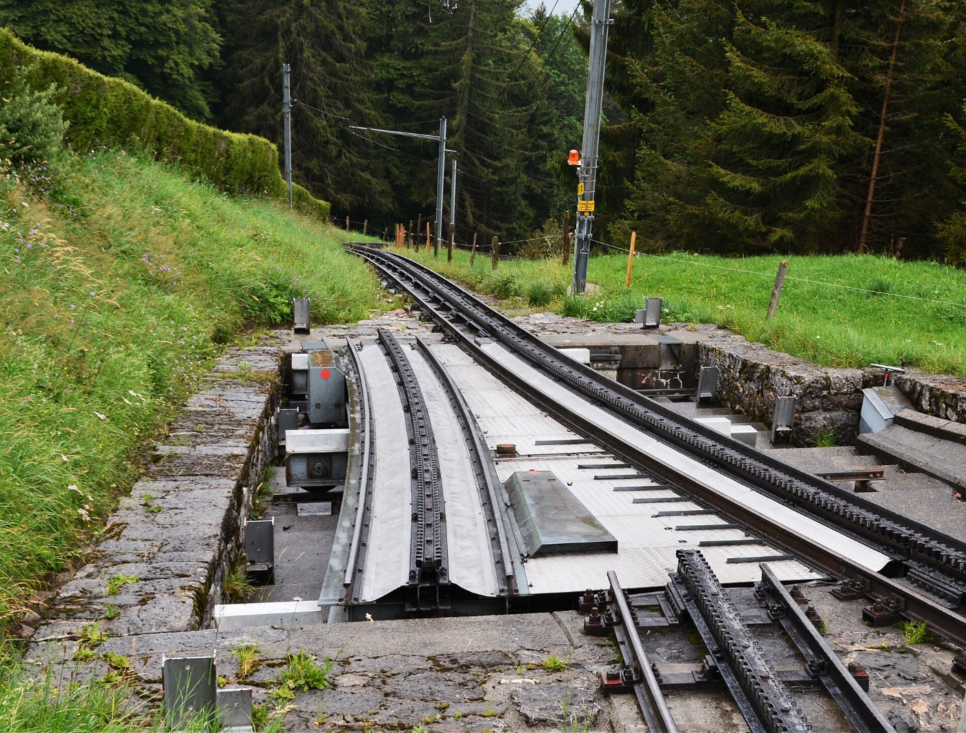 Schiebebühnen Pilatusbahn 2