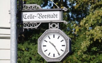 Bahnhofsuhr Celle Vorstadt