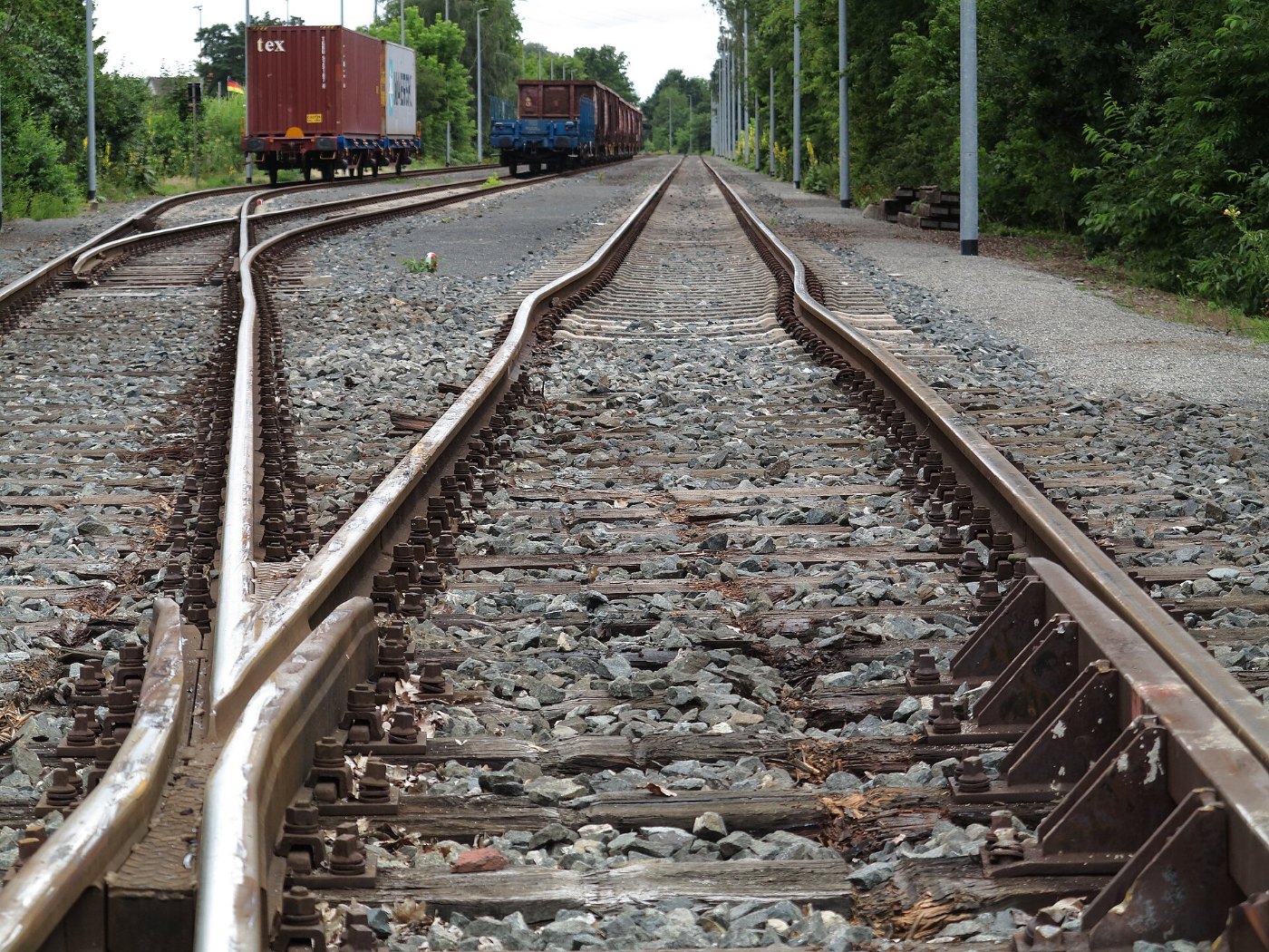 Railway Track Damaged