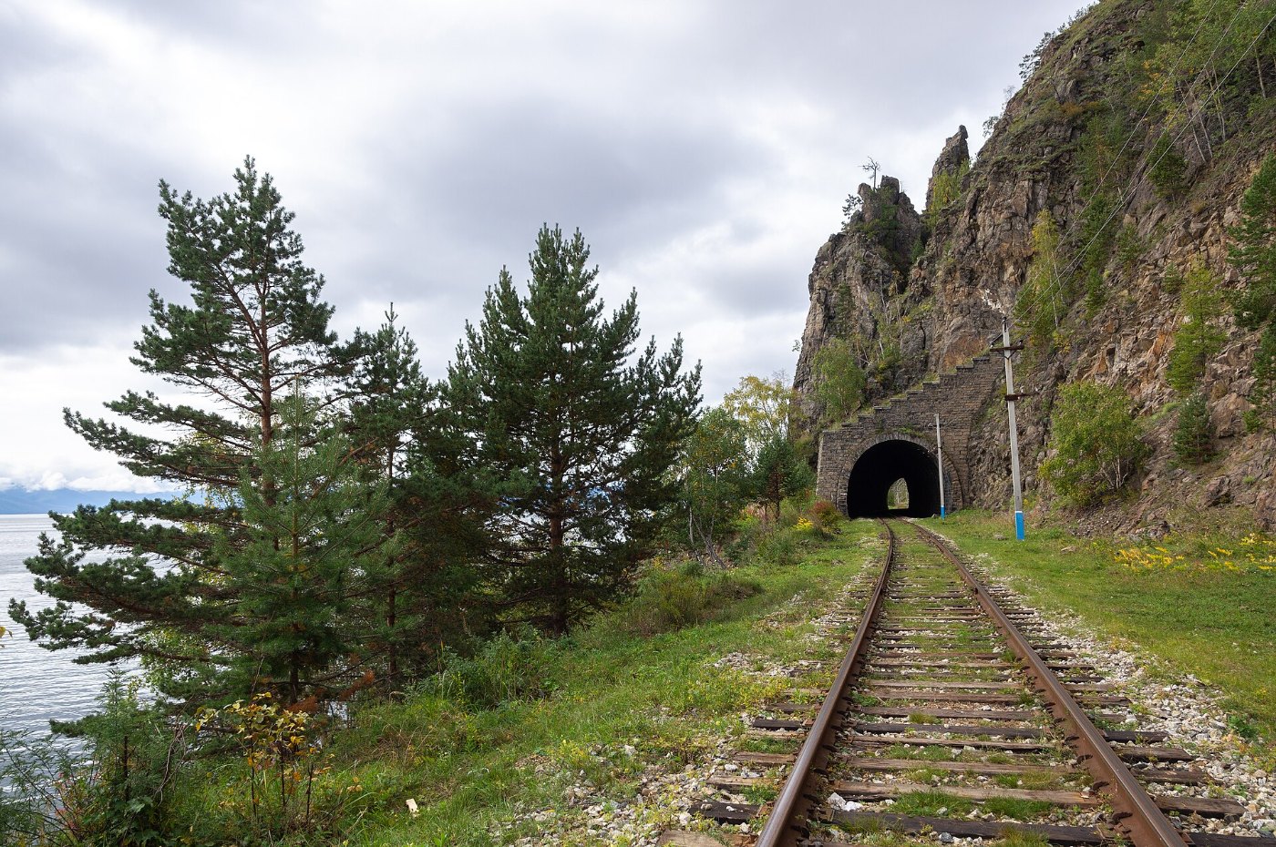Baikal Railway, Tunnel 27, East portal, Russia