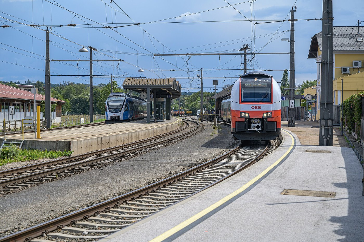 Ansfelden Bahnhof Nettingsdorf 9693