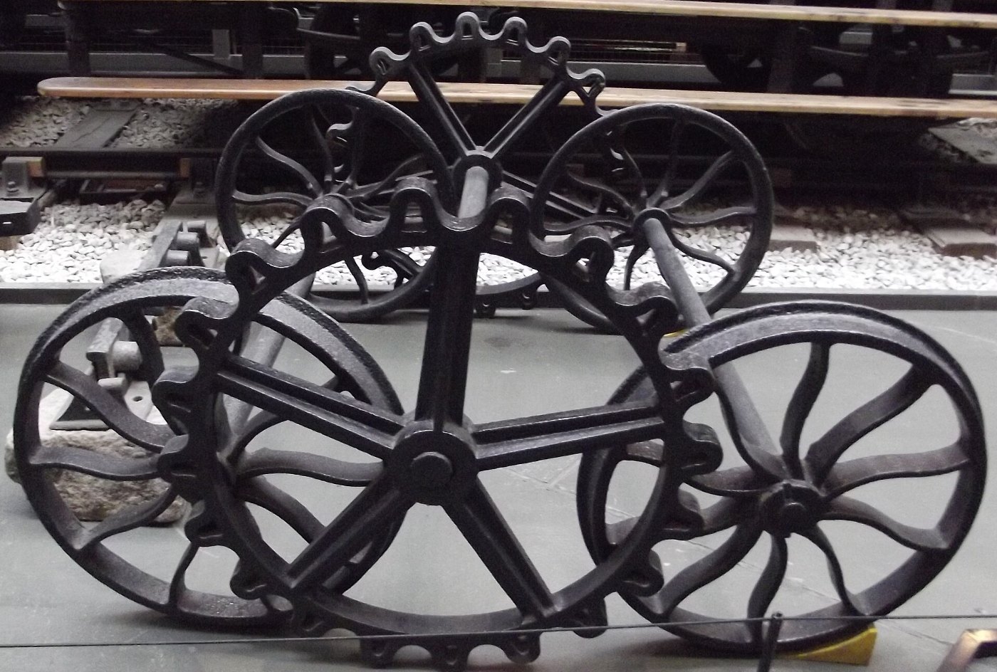 Rack Railway wheels ()