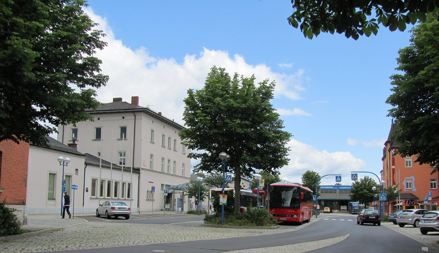 Bahnhofsplatz Marktredwitz