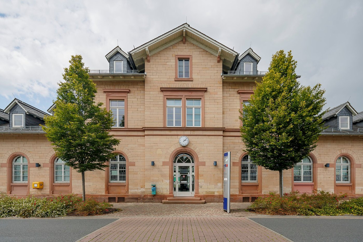 Michelstadt Germany Railway station Michelstadt 01