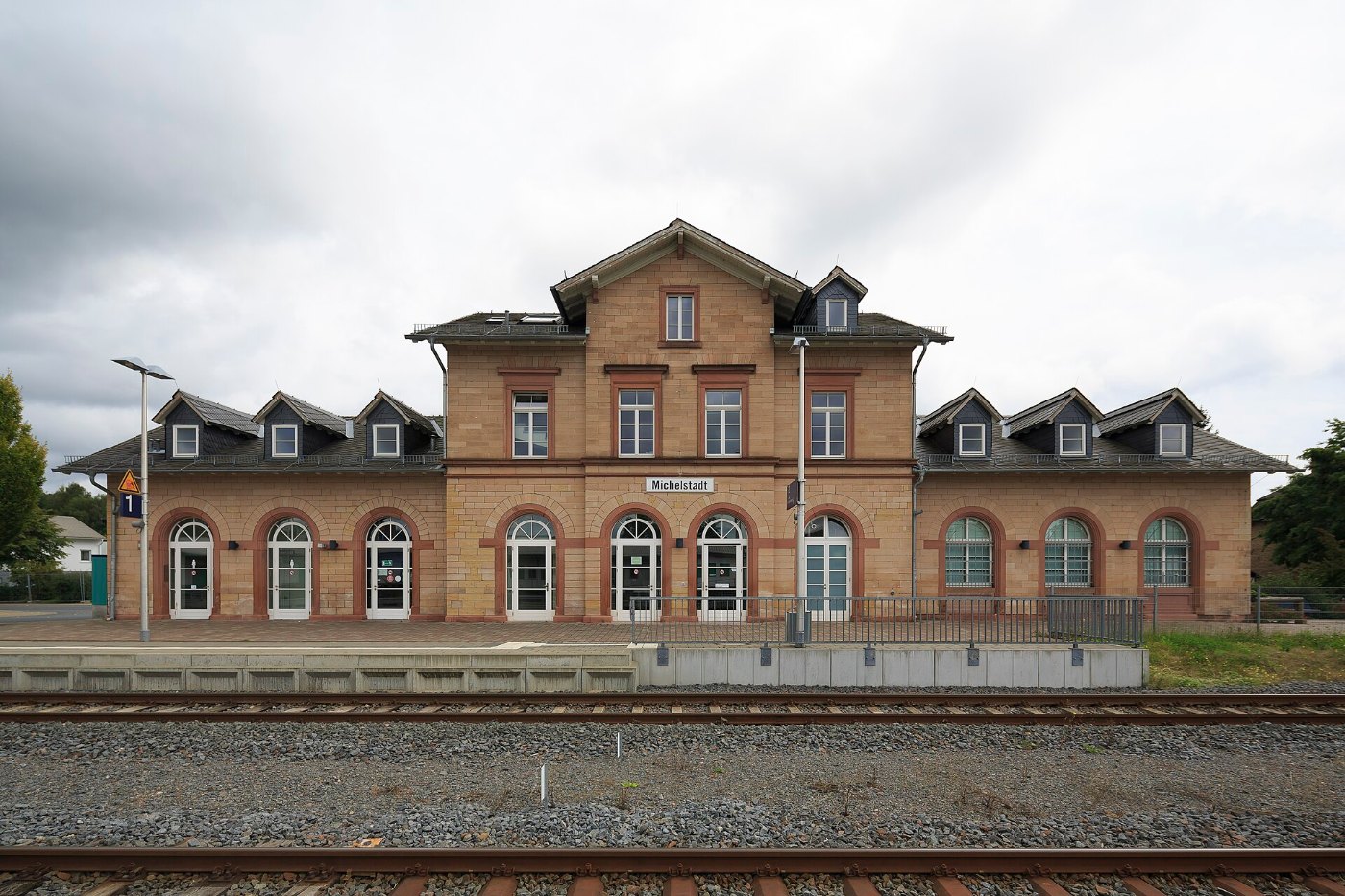 Michelstadt Germany Railway station Michelstadt 02