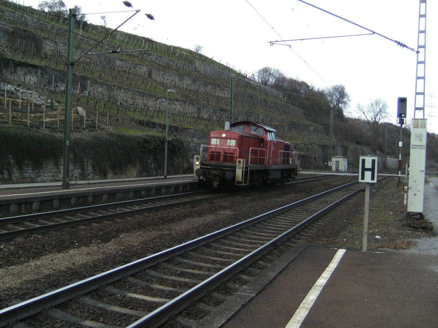 DB 294 Bahnhof Nordheim