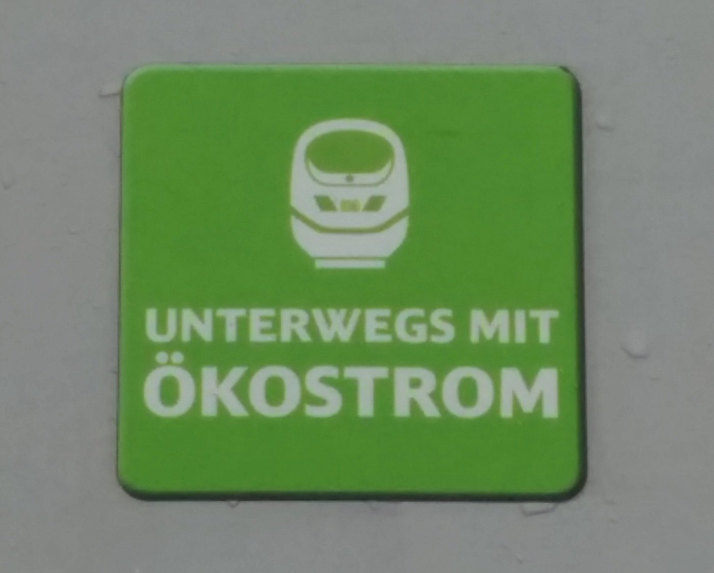 Oekostrom ICE Deutsche Bahn
