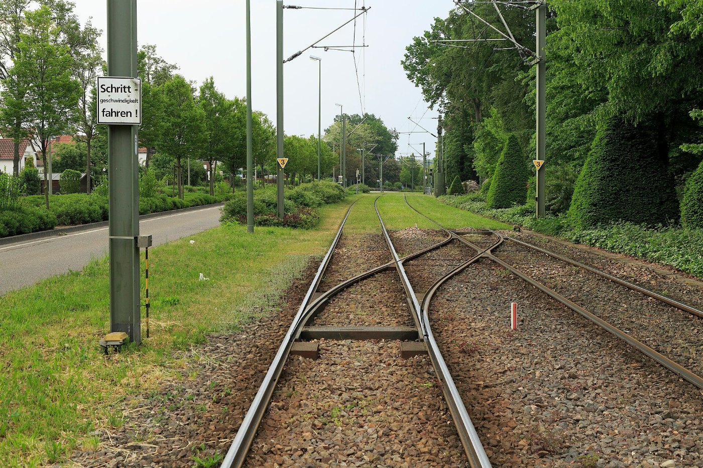 J31 810 Bf Wörth Bürgerpark, Gleisverbindung