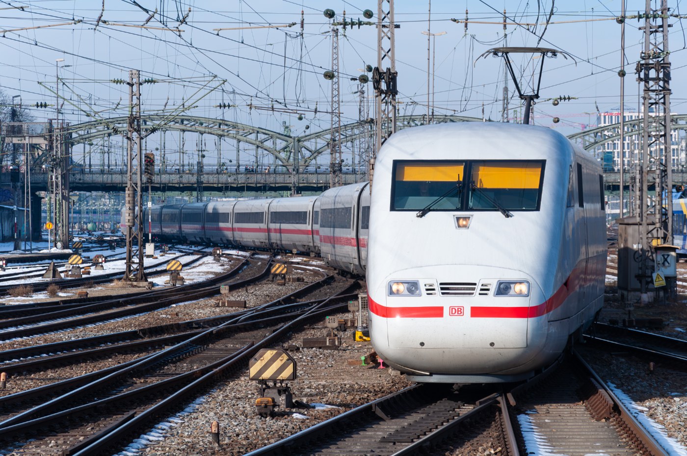 ICE 1 im Münchner Hauptbahnhof