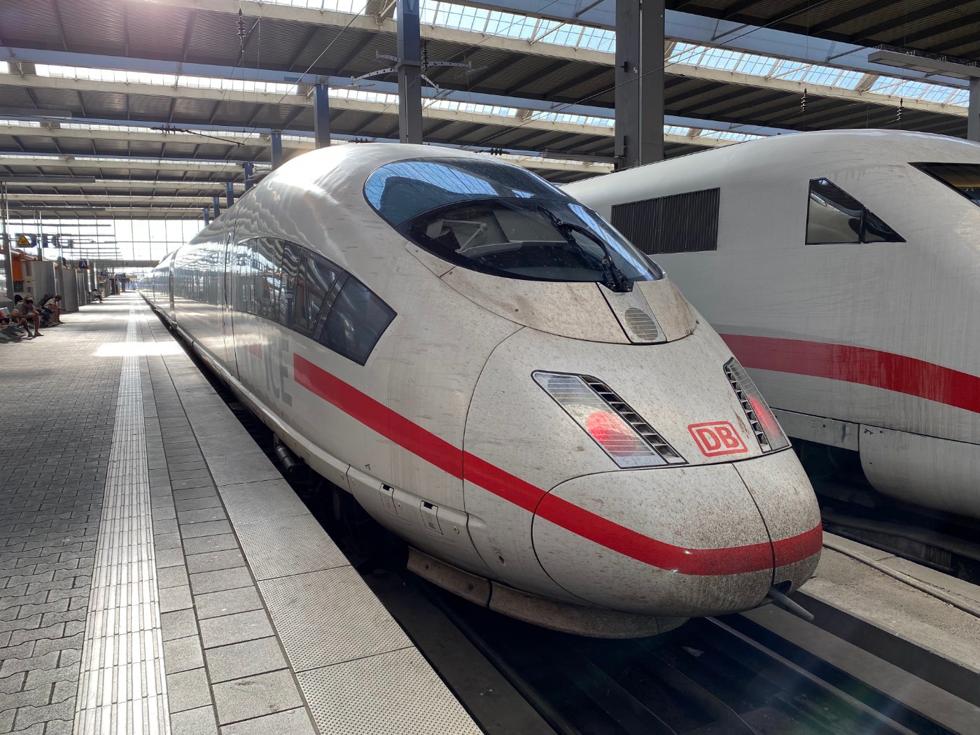 Im Münchner Hauptbahnhof