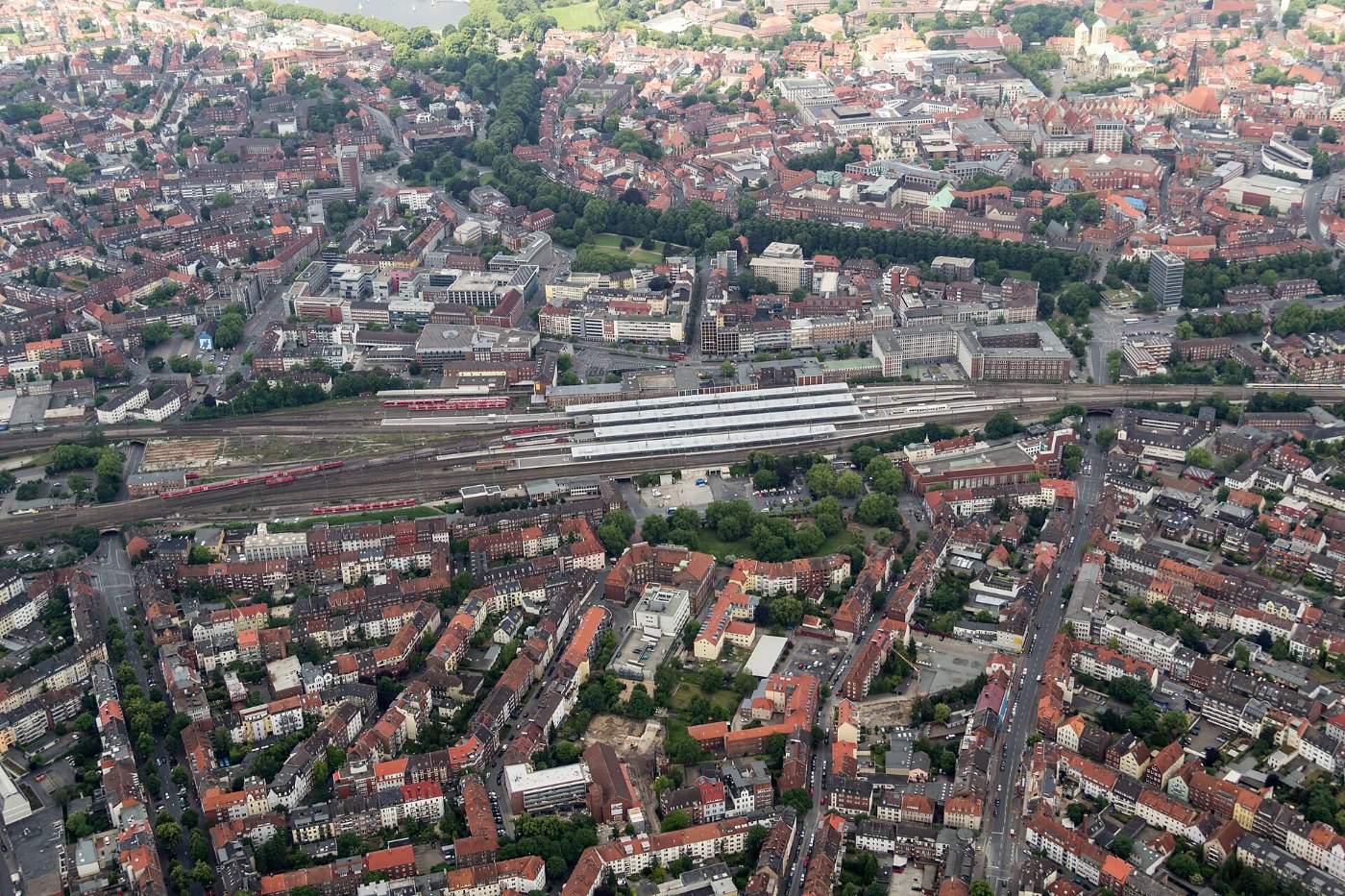 Münster, Bahnhof 2014 8309