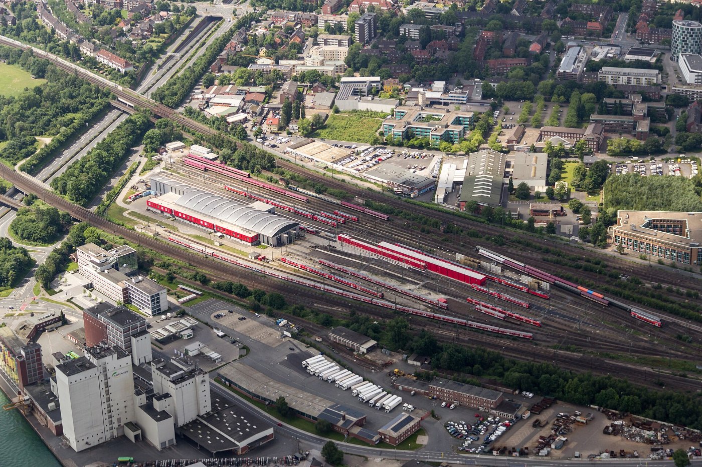 Münster, Bahnhof 2014 8314