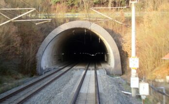 Einmalbergtunnel Southern Portal