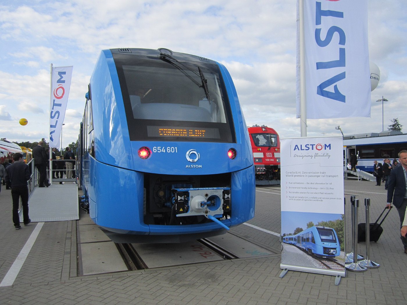 InnoTrans 2016 – Alstom iLint with Fuel Cell Batteries ()