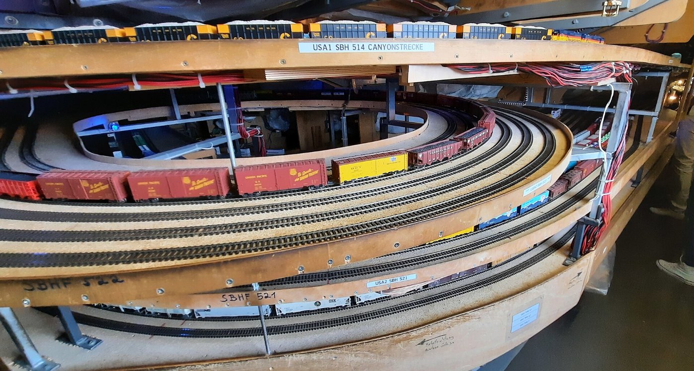 Schattenbahnhof Miniatur Wunderland