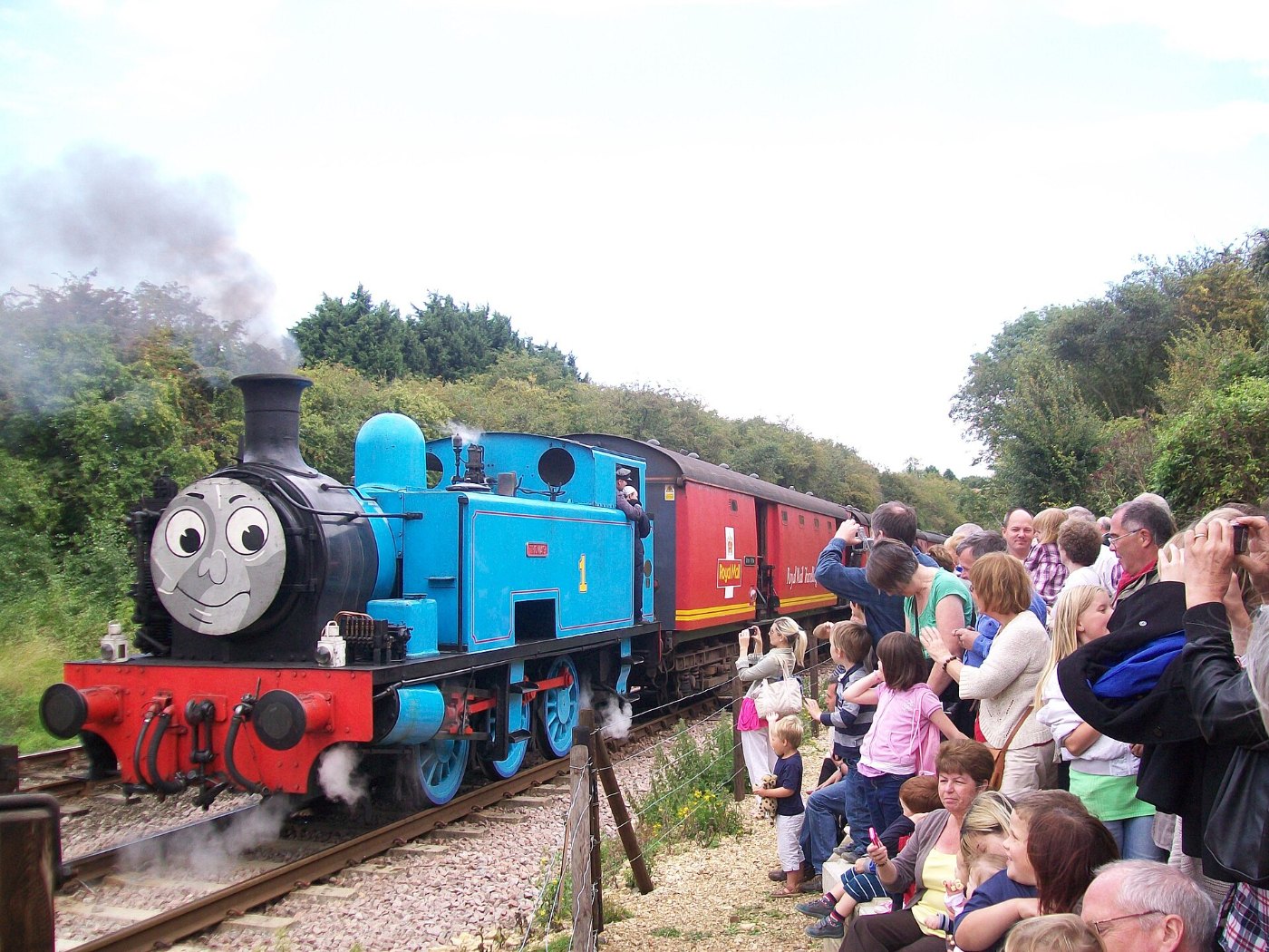 Thomas at the Nene Valley Railway