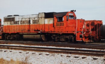Illinois Central Gulf 9600 (GP38 2) CASEY JONES ()
