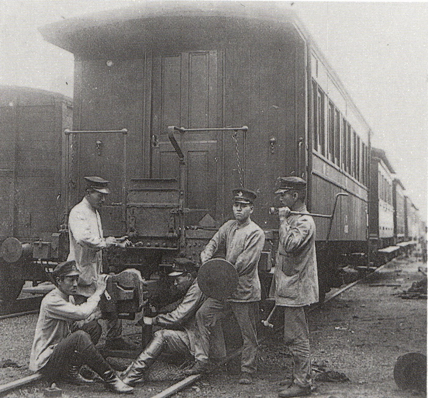 Japanese railway coupler conversion